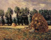 Haystacks Claude Monet